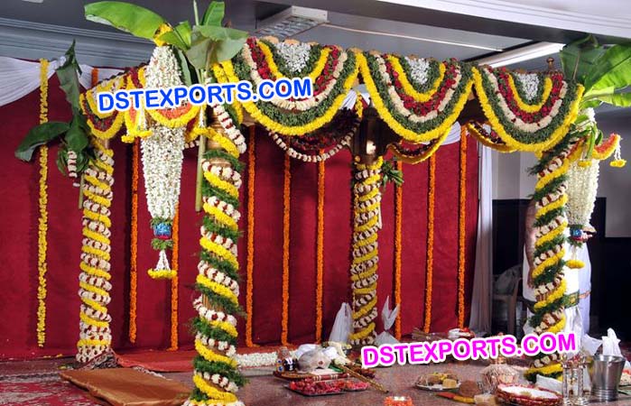 South Indian Wedding Mandap Decoration