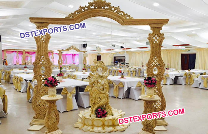 Ganpati Entrance Theme Decoration