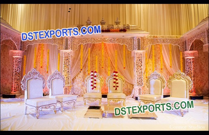 New Indian Wedding Mandap Chairs