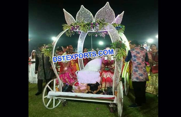 Crystal Cinderella Doli For Dulhan Entry