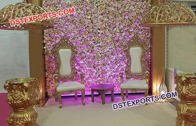 Dulha and Dulhan Wedding Chairs