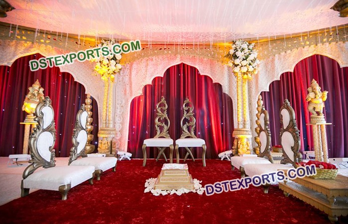 Modern Mandap Chairs for Wedding