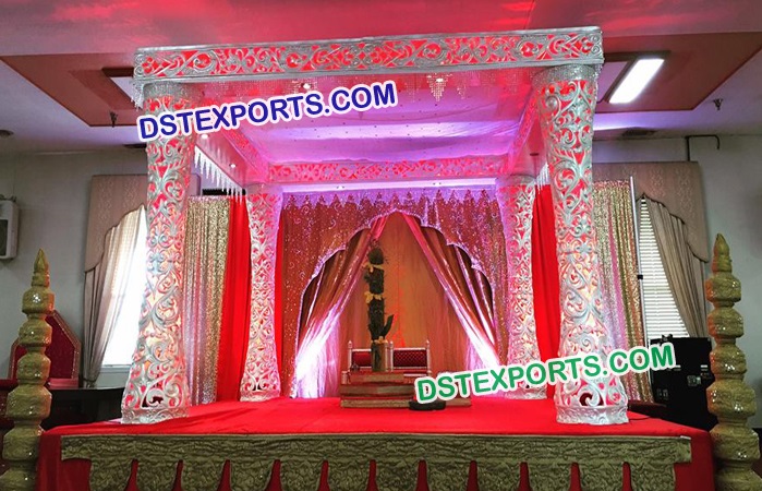 Latest Design Fiber Wedding Mandap