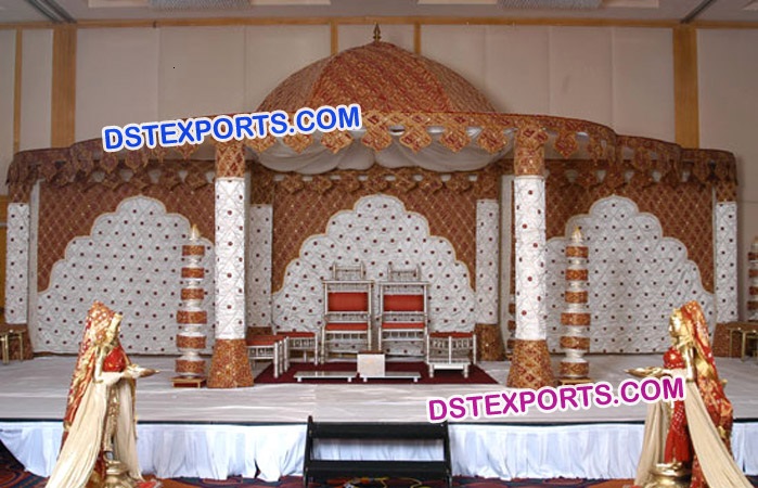 Gujrati Wedding Clothes Dom Mandap