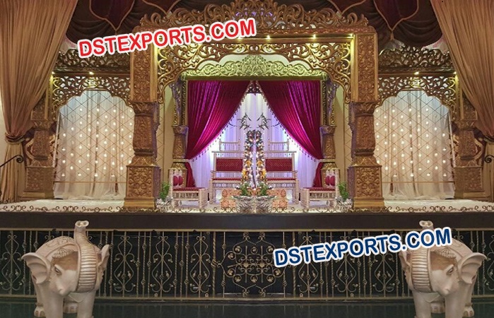 Asian Wedding Bollywood Mandap