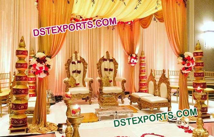 High Back Designer Mandap Chairs