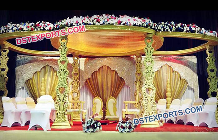 New Design  Wooden Wedding Mandap