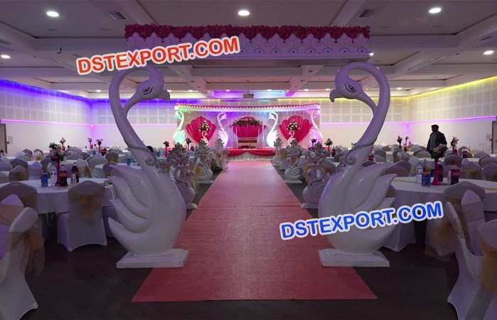 Swan Mandap Gate For Indian Wedding