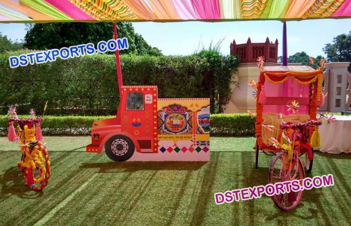 Desi Decoration For Punjabi Wedding