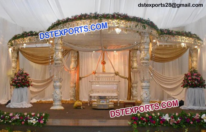 Latest Style Crystal Mandap Set For Wedding