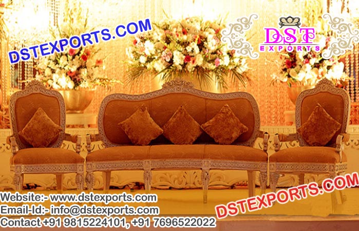 Royal wedding stage sofa