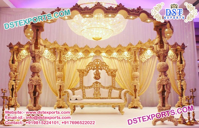 Stunning Wedding Mandap Decoration