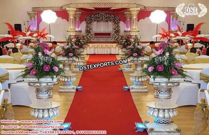 New Lotus Base Crystal Wedding Mandap