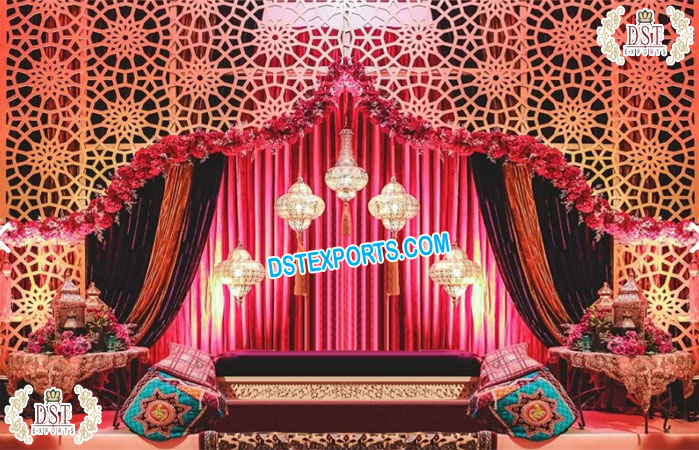 Afghani Heena Decor Party Frame