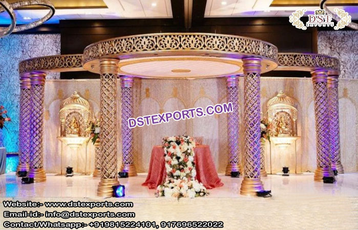 Maharaja Diamond Cut Wedding Mandap Norway