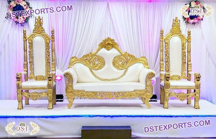 Bollywood Indian Wedding Maharaja Sofa Set