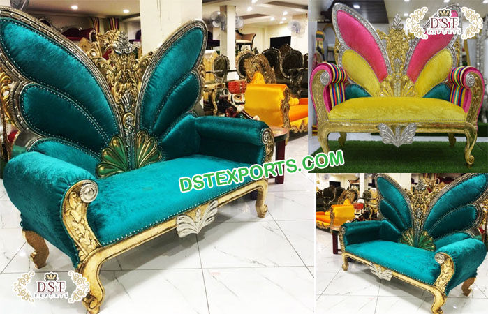 Modern Design Butterfly Wedding Couch/Sofa