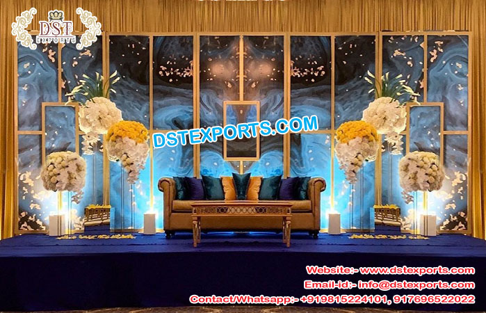 Modern Wedding Metal Frame Backdrop Stand