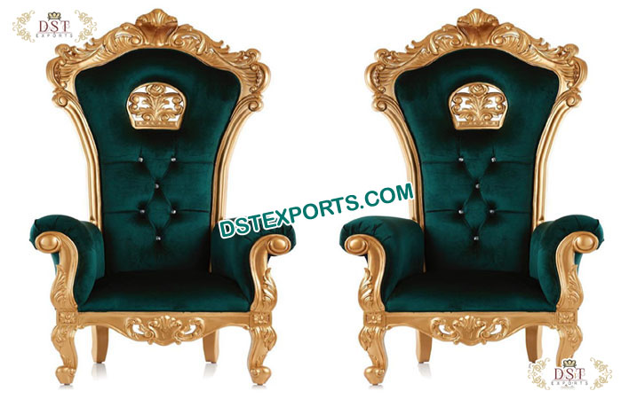 Popular Wedding Throne King And Queen Chairs