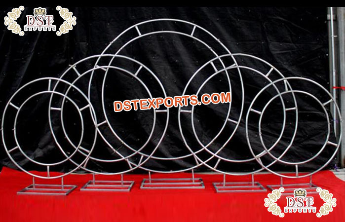 Circular Metal Wedding Backdrop Frame