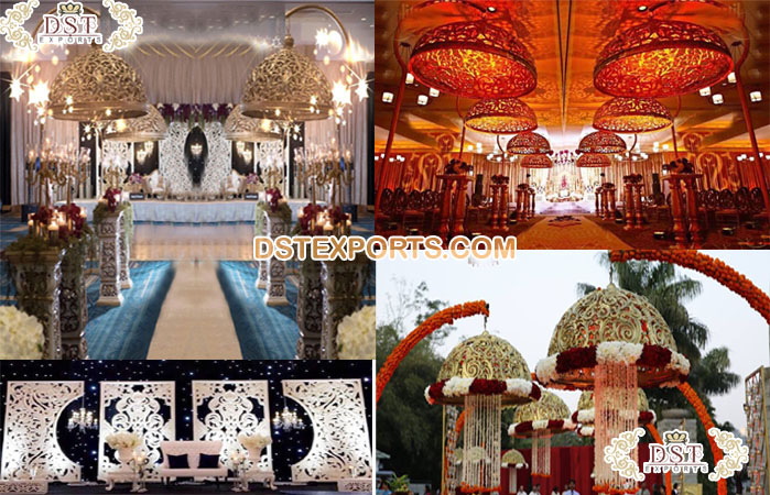 FRP Umbrellas Wedding Entrance Decor Props