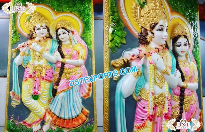 Fiber Radha Krishan Statue & Sculpture Manufacture