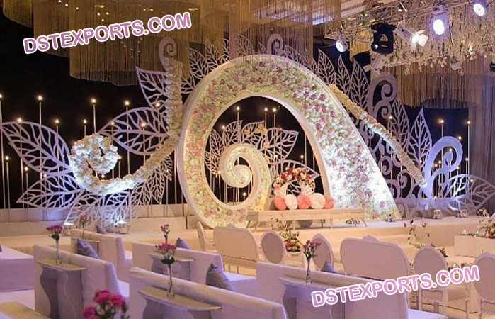 New Wedding Props Decorative Fiber Setup