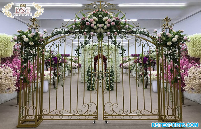 Wedding Backdrop Prop Wrought Iron Gate