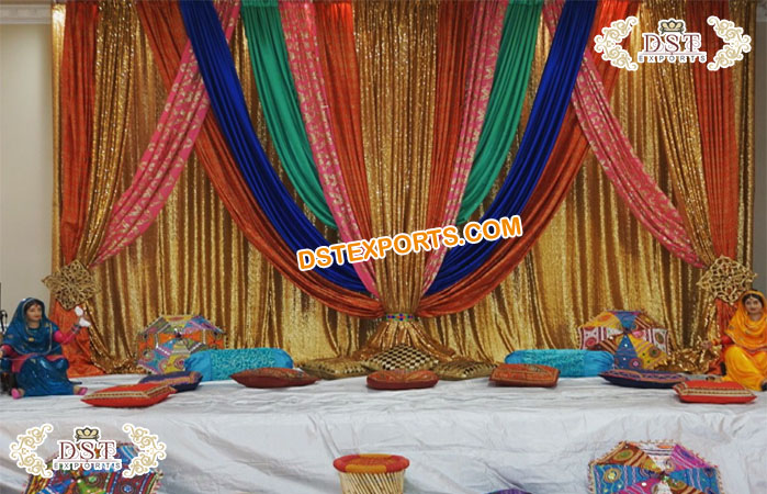 Shiny Sequin Wedding Decor Backdrop Curtain
