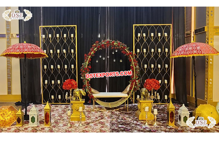 Indian Mehndi and Sangeet Event Decoration