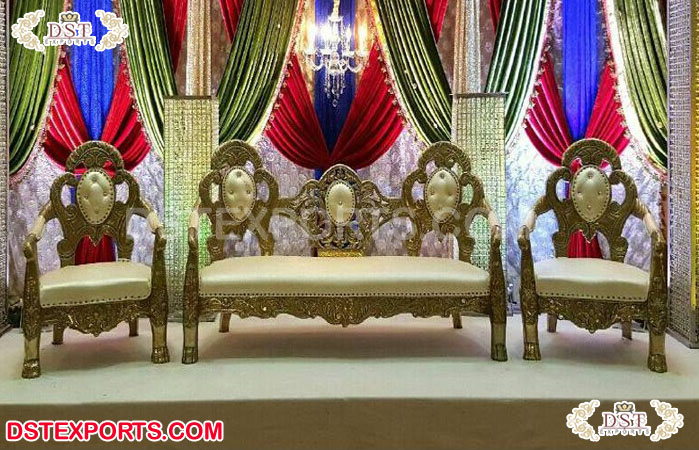 Royal Wedding Party Event Decor Furniture