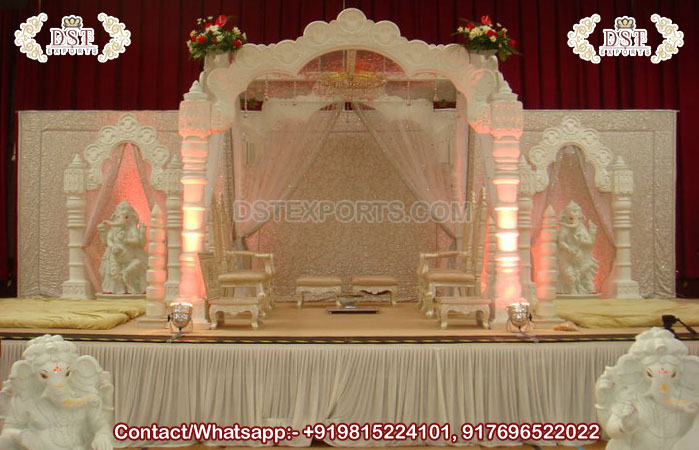 Trending Temple Design Wedding Mandap USA