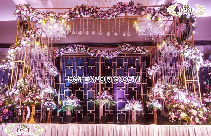 Elegant Look Candle Lit Wedding Mandap