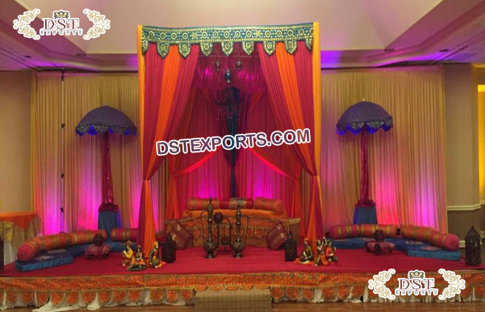 Exclusive Arabian Theme Mehndi Night Decor