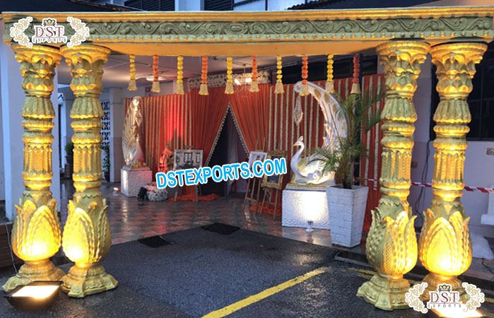 Trending Lotus Designer FRP Wedding Gate