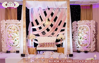 Canadian Wedding Reception Stage Decoration