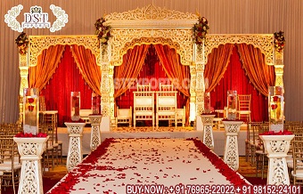 Amazing Wedding Bollywood Pillar Mandap