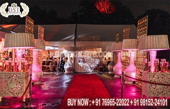 Grand Events Decoration Candle Wall