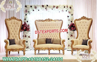 Classic Wedding Event Couple Sofa Set