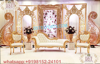 Royal Indian Decor Wedding Stage Frames