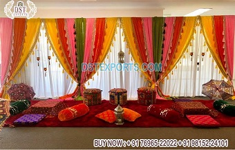 Fabulous Sangeet Night Drapes Decoration