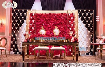 Romantic Reception Night Candle Walls For Stage