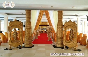 Traditional Wedding Welcome Gate Decoration Singap