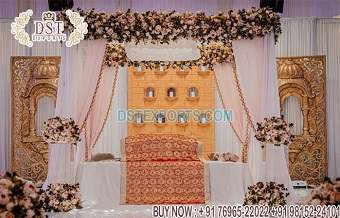 Bespoke Anand Karaj Ceremony Stage Decoration