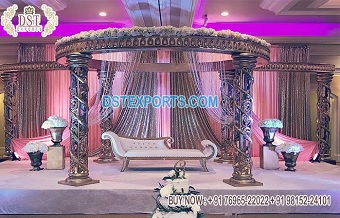 Delightful South Indian Wedding Mandap Setup