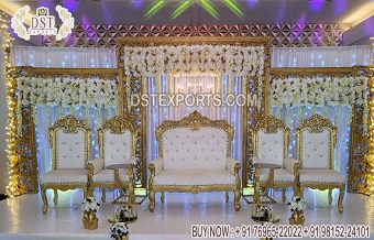 Grand Wedding Loveseat & Matching Chairs