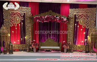 Arabic Style Mehndi Sangeet Night Stage Setup