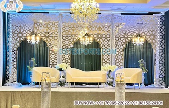 Wholesale Wedding Stage Metal Arches Setup