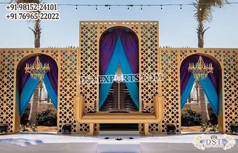 Outdoor Wedding Moroccan Theme Laser Cut Frames