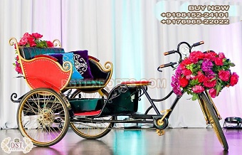 Dhamakedar Wedding Entry Rickshaw For Bride